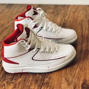AIR JORDAN RED & WHITE 2s